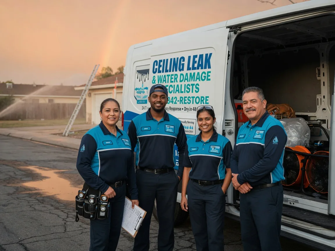 Ceiling Leak Cleanup company in Cabin John, MD